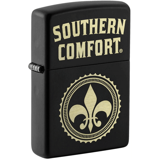 Zippo Black Matte Southern Comfort