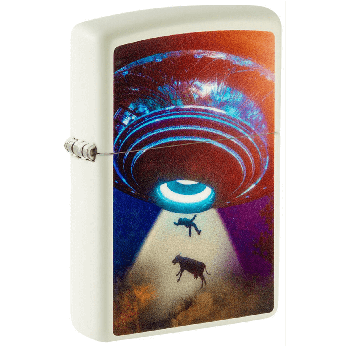 Zippo Glow-In-The-Dark Ufo Design