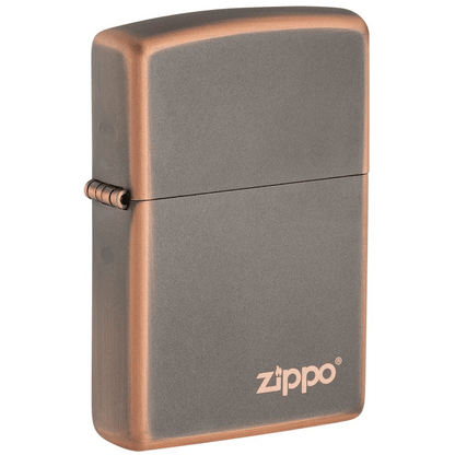 Zippo Rustic Bronze Laser Zippo Engraved