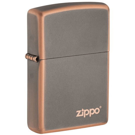 Zippo Rustic Bronze Laser Zippo Engraved