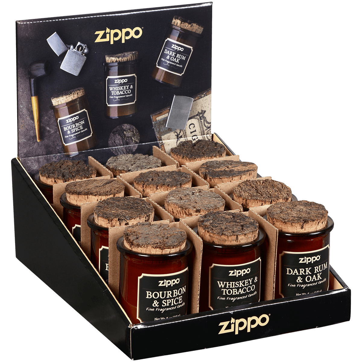 Zippo Spirit Candle 12 Ct. Display