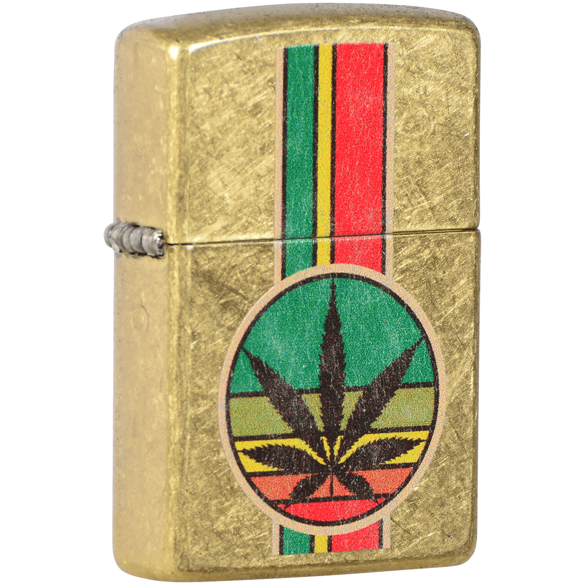 Zippo Pk Collection Retro Rasta Street Brass