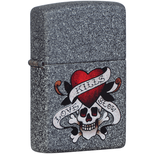Zippo Pk Collection Skull Stone Finish
