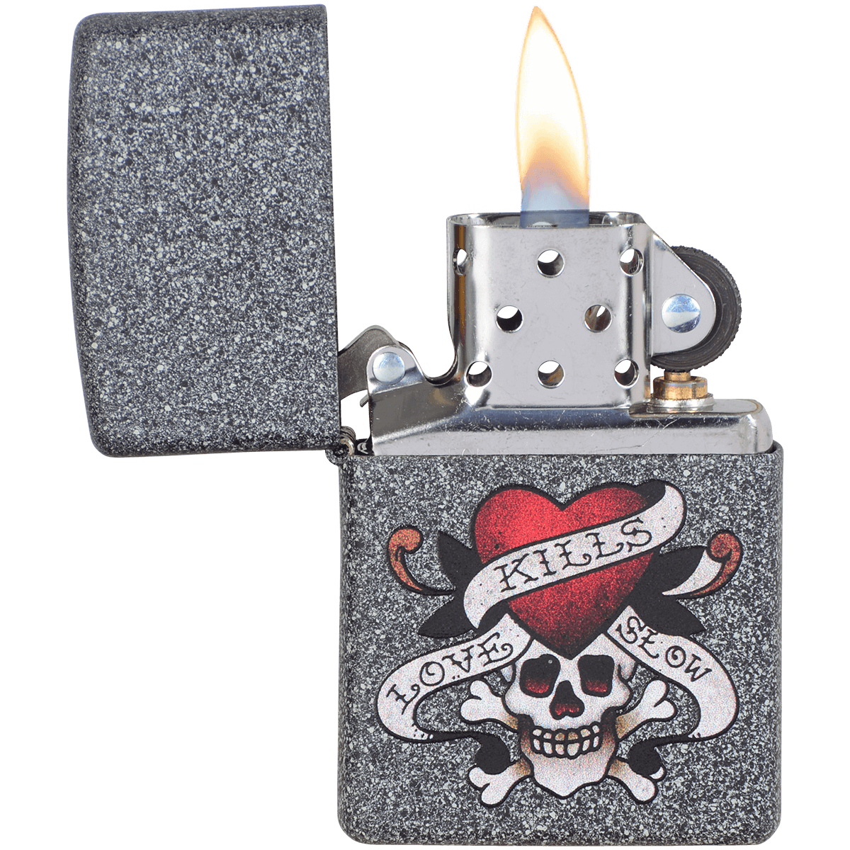 Zippo Pk Collection Skull Stone Finish