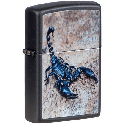 Zippo Pk Collection Scorpion Black Matte