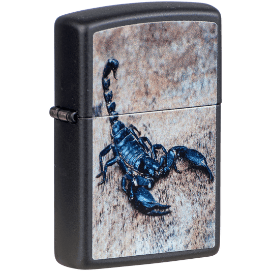 Zippo Pk Collection Scorpion Black Matte