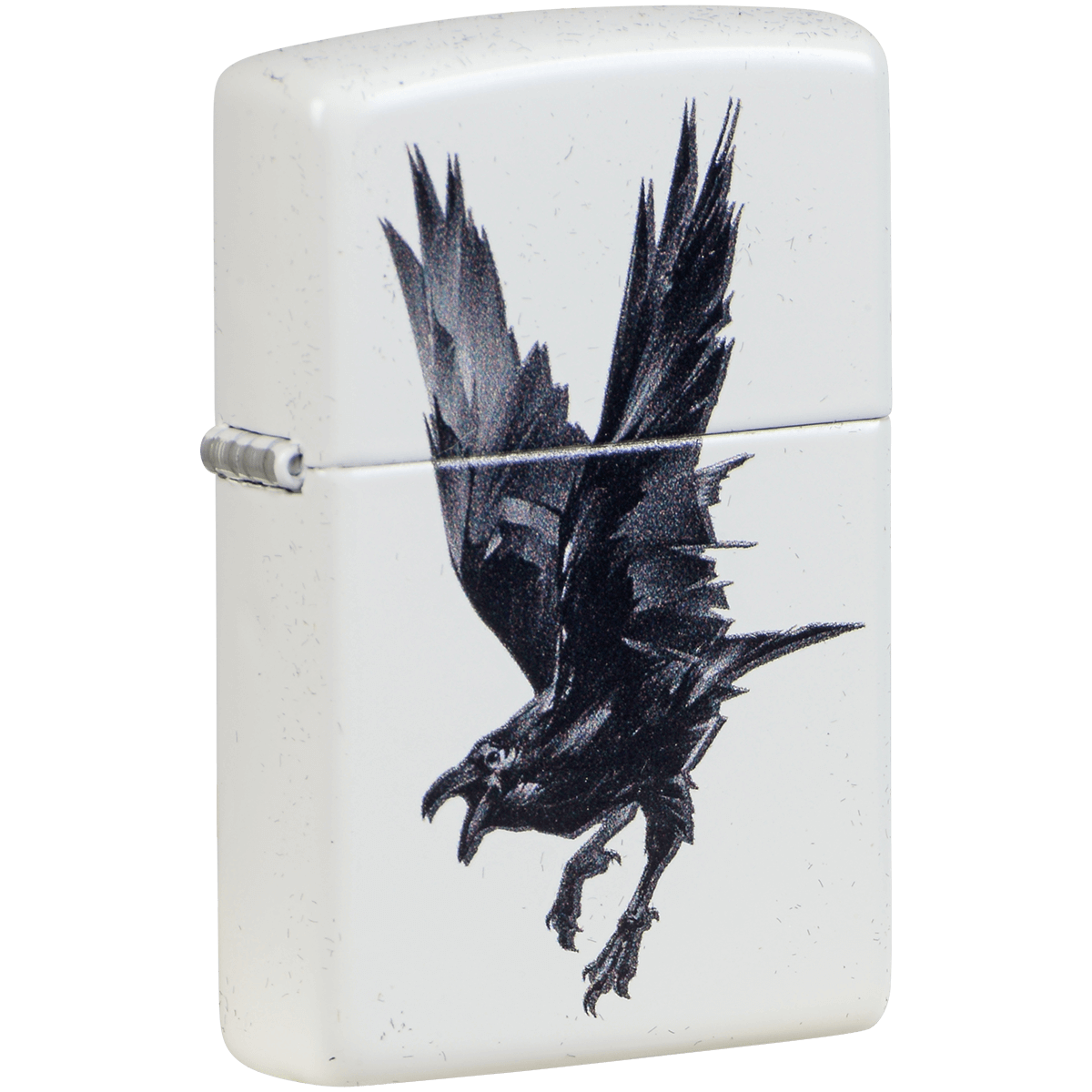 Zippo Pk Collection Raven White Matte