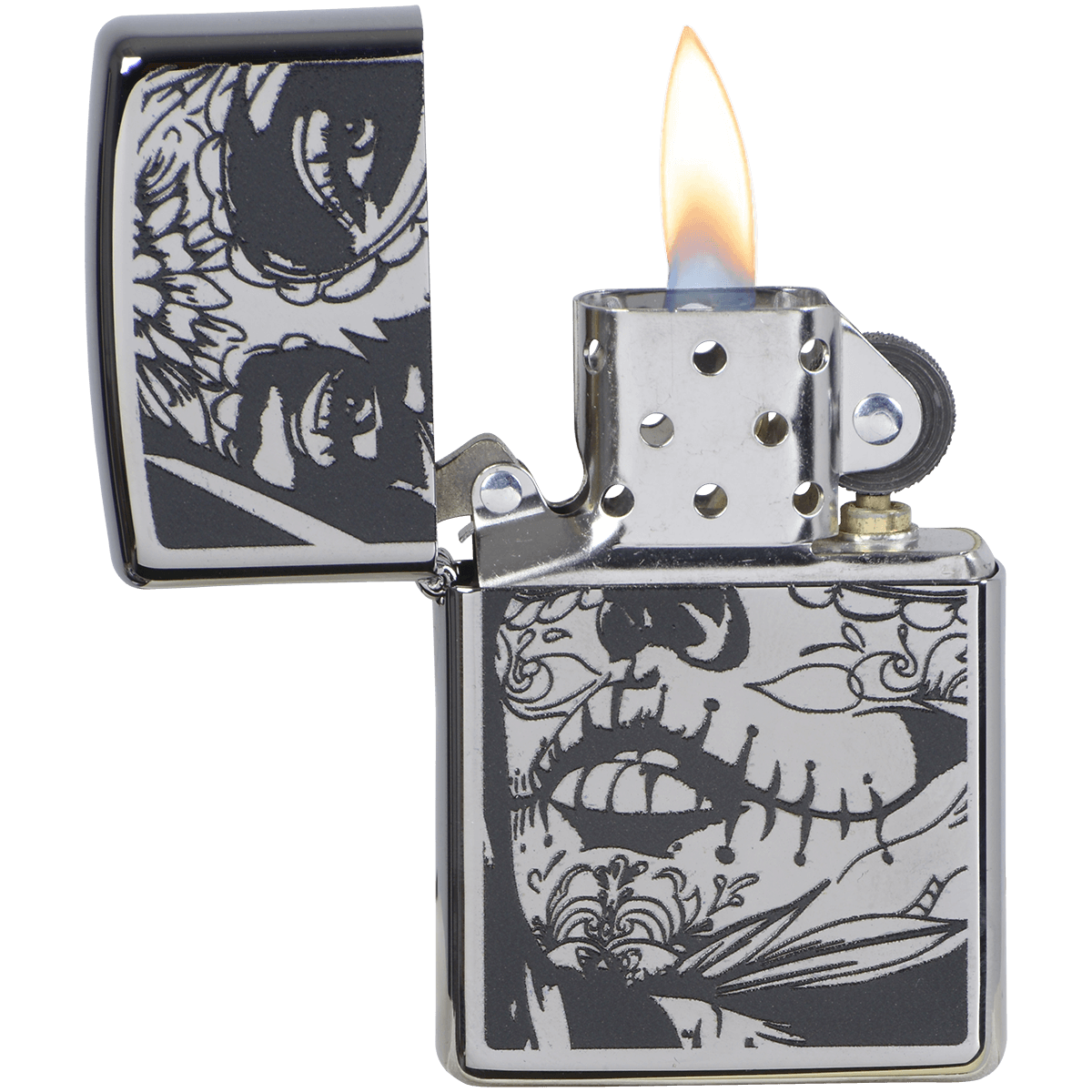 Zippo Pk Collection Sugar Skull High Polished Chrome