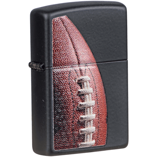 Zippo Pk Collection Football Texture Black Matte