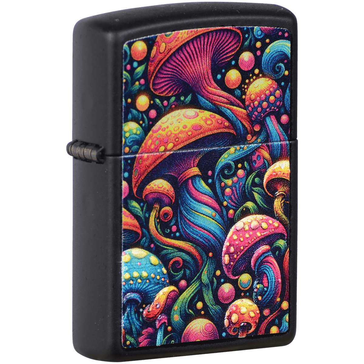 Zippo Pk Collection Twisted Mushroom Black Matte