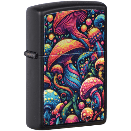 Zippo Pk Collection Twisted Mushroom Black Matte