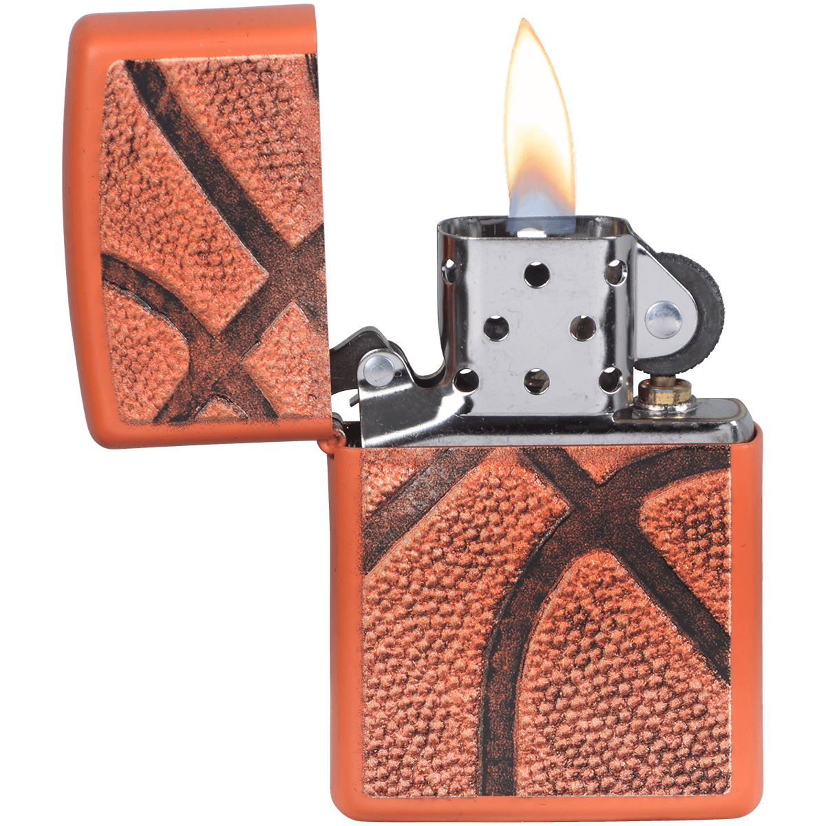 Zippo Pk Collection Basketball Texture Orange Matte
