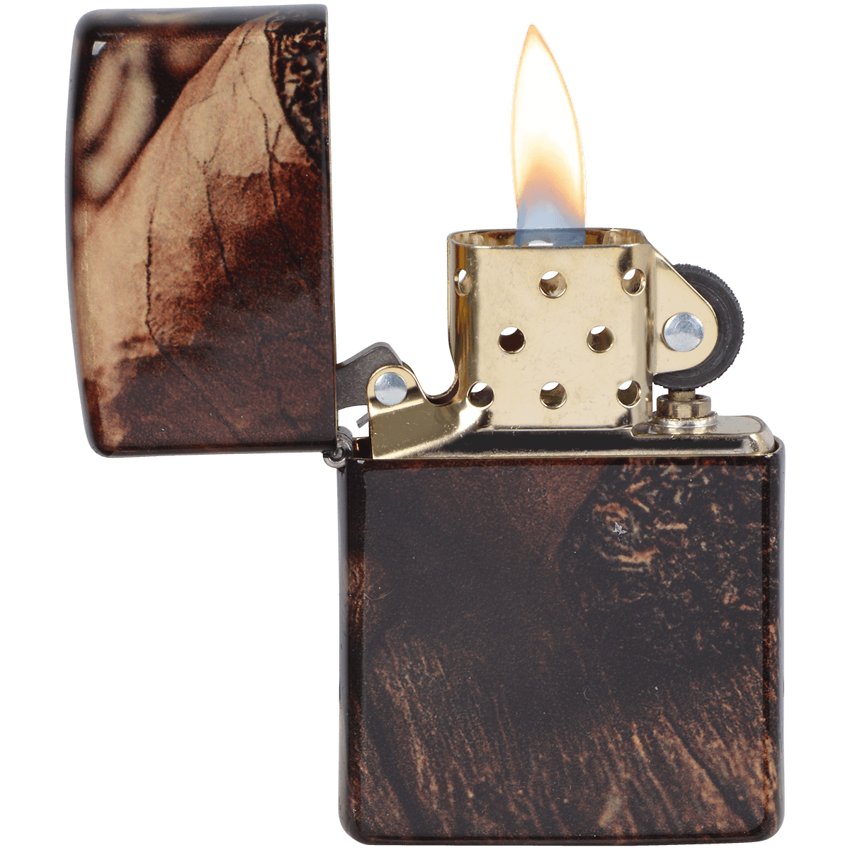 Zippo Pk Collection Cigar Tumbled Brass