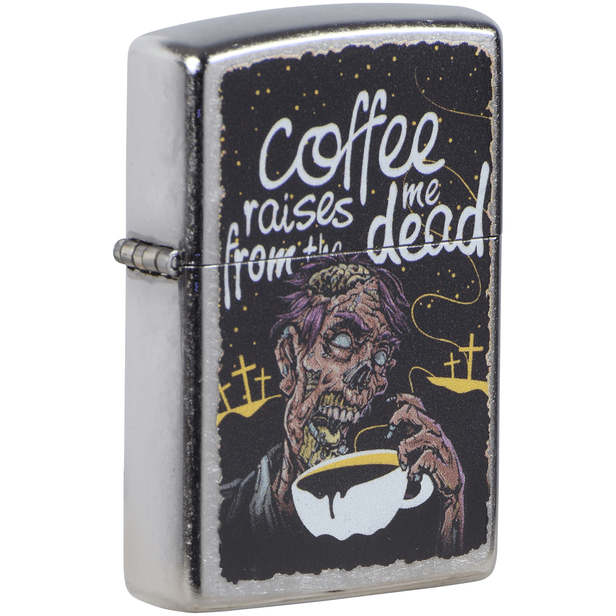 Zippo Pk Collection Coffee Zombie Color Image