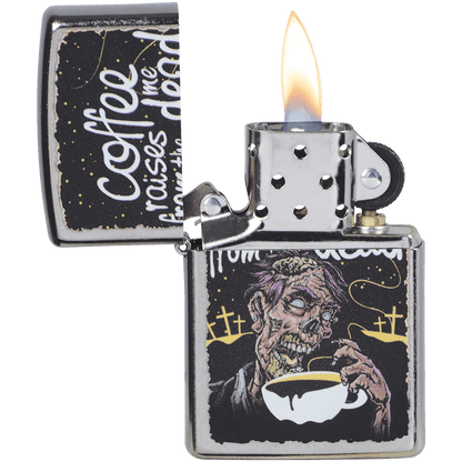 Zippo Pk Collection Coffee Zombie Color Image