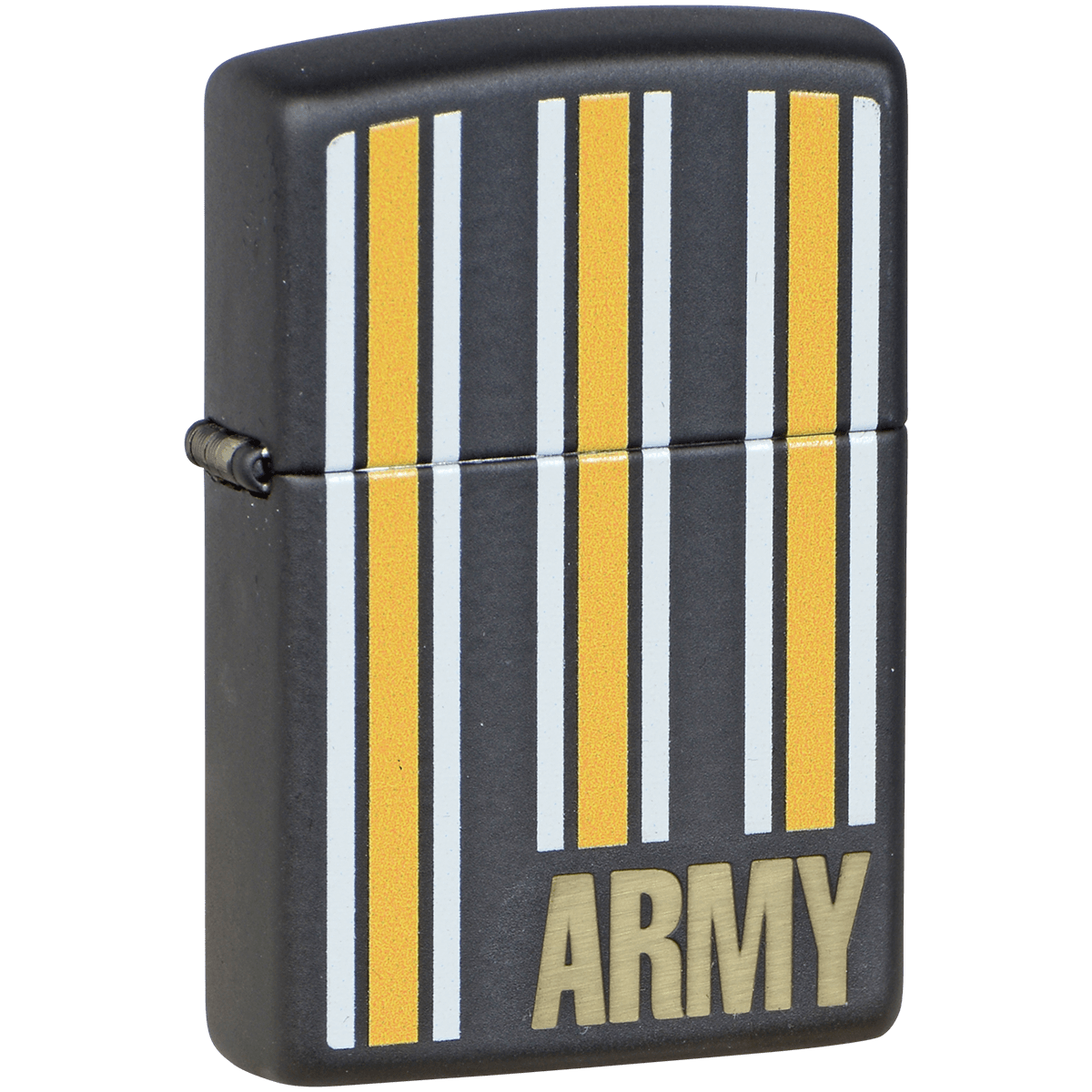 Zippo Pk Collection Us Army Stripes Matte Black