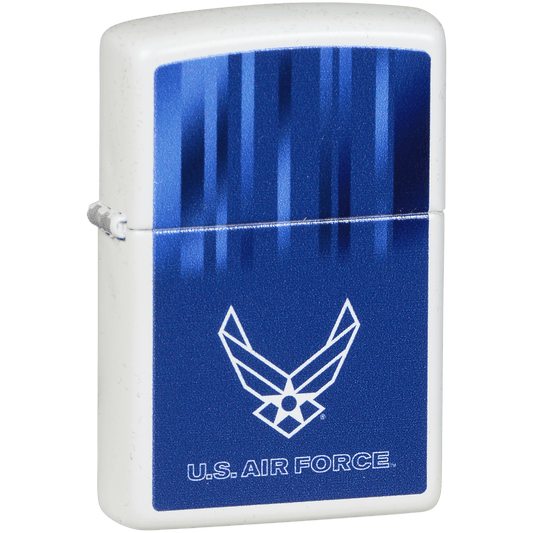 Zippo Pk Collection Us Air Force Wings Matte White