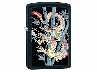 Zippo Pk Collection Bamboo Dragon