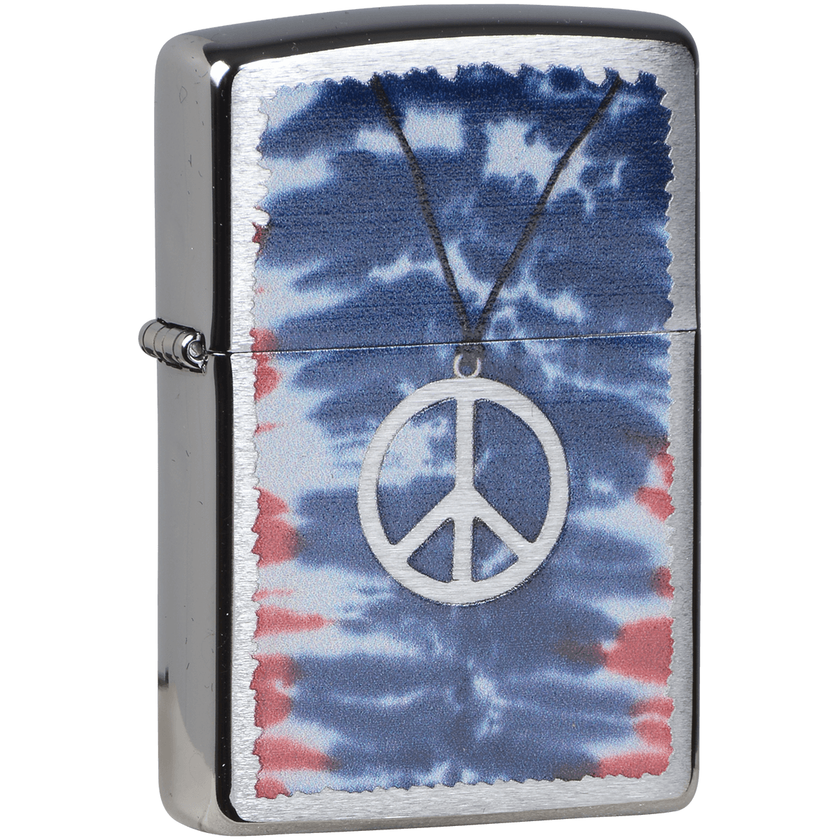 Zippo Pk Collection Tie Dye Peace Pendant