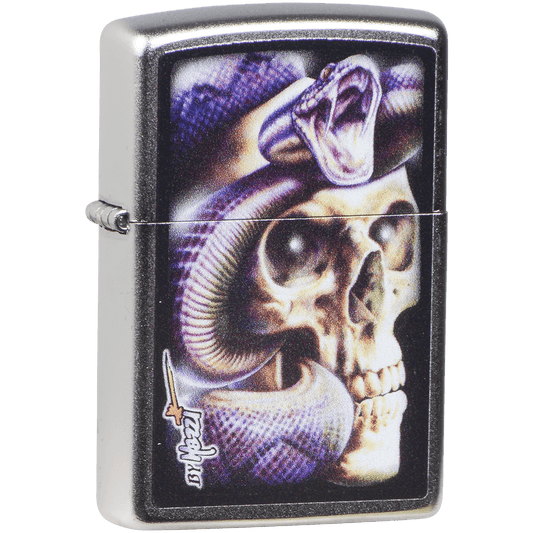Zippo Pk Collection Skull And Snake