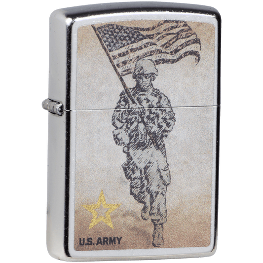 Zippo Pk Military Collecton Us Army Soldier