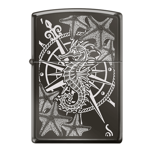Zippo Pk Collection Seahorse Starfish