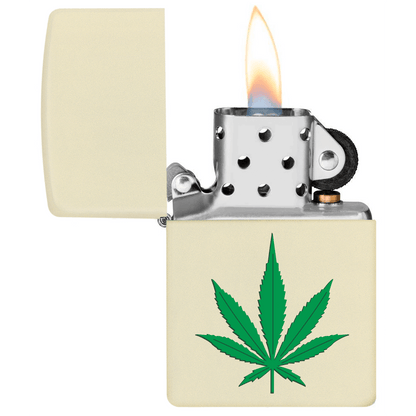 Zippo Pk Collection Leaf Cream Matte