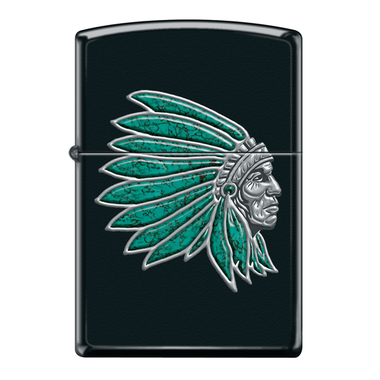 Zippo Pk Collection Indian Head