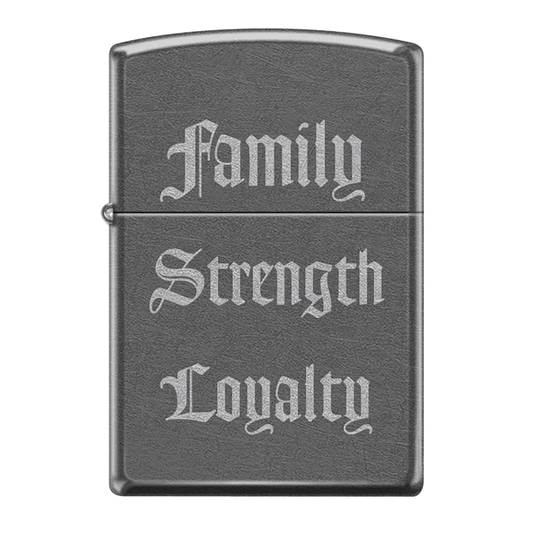 Zippo Pk Collection Family Strength Loyalty