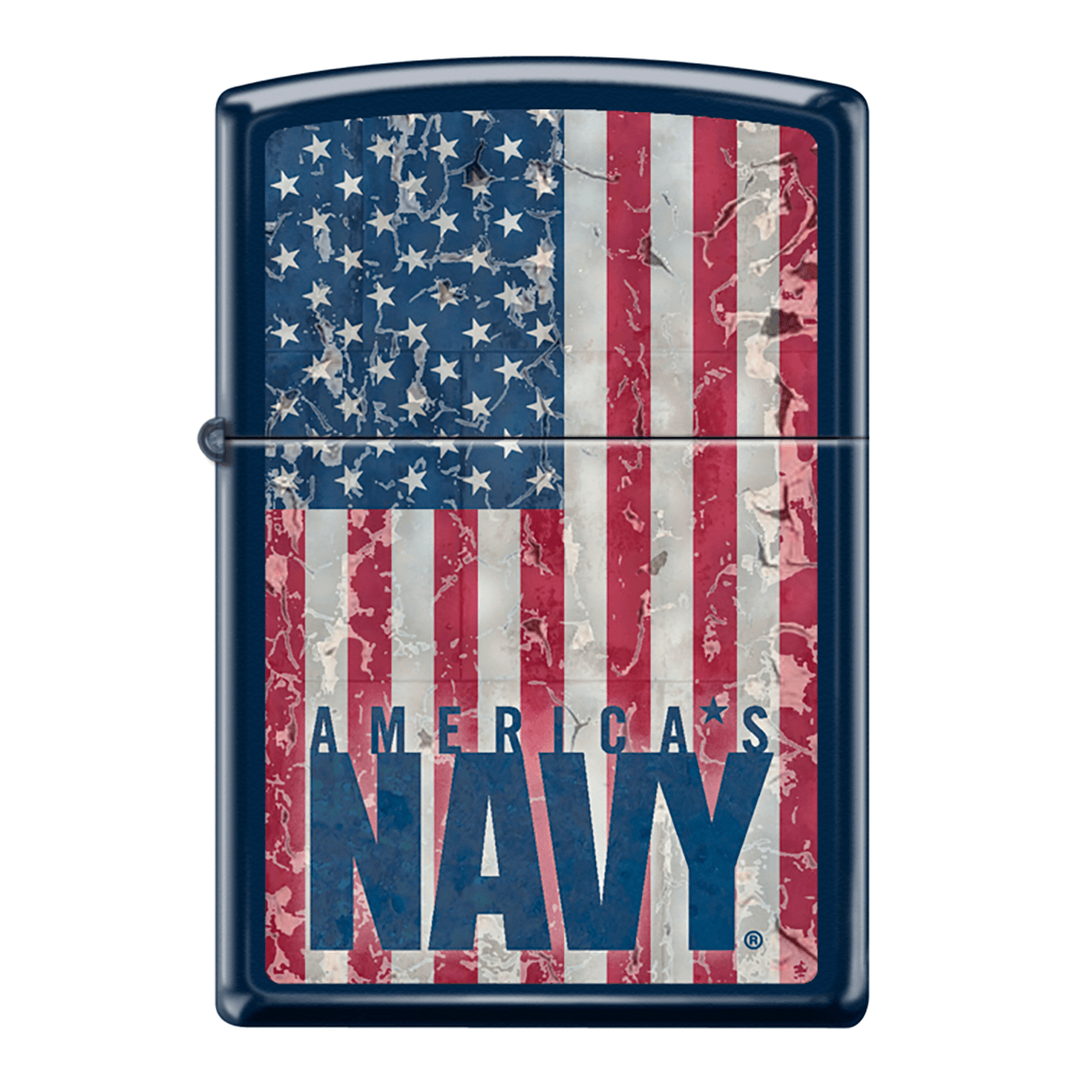 Zippo Pk Military Collection Navy Flag