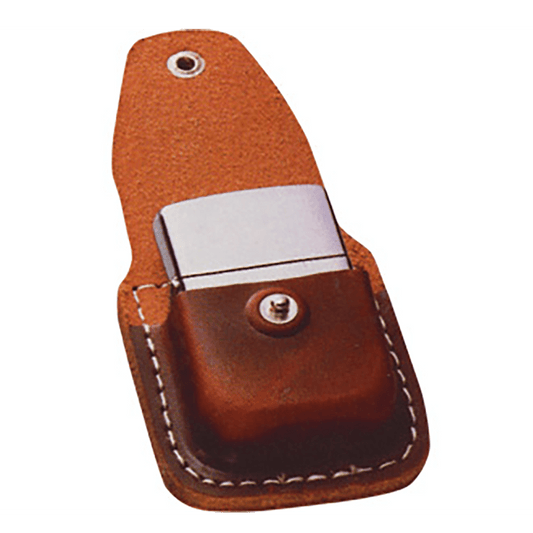Zippo Pouch With Clip Brown