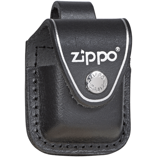 Zippo Pouch With Loop Black
