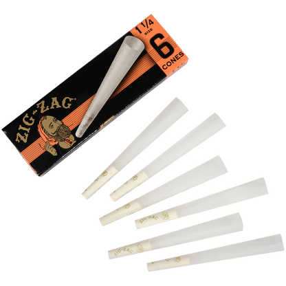Papers Zig-Zag Cone 1-1/4 24 Ct Box