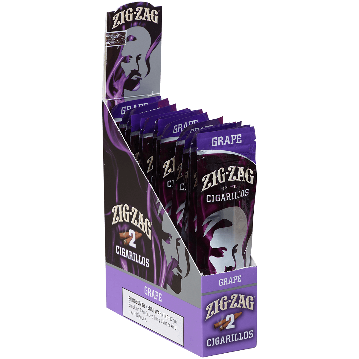 Zig Zag Cigarillos Grape 15/2 Ct. Display