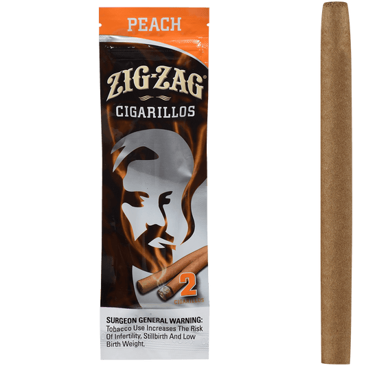 Zig Zag Cigarillos Peach 15/2 Ct. Display