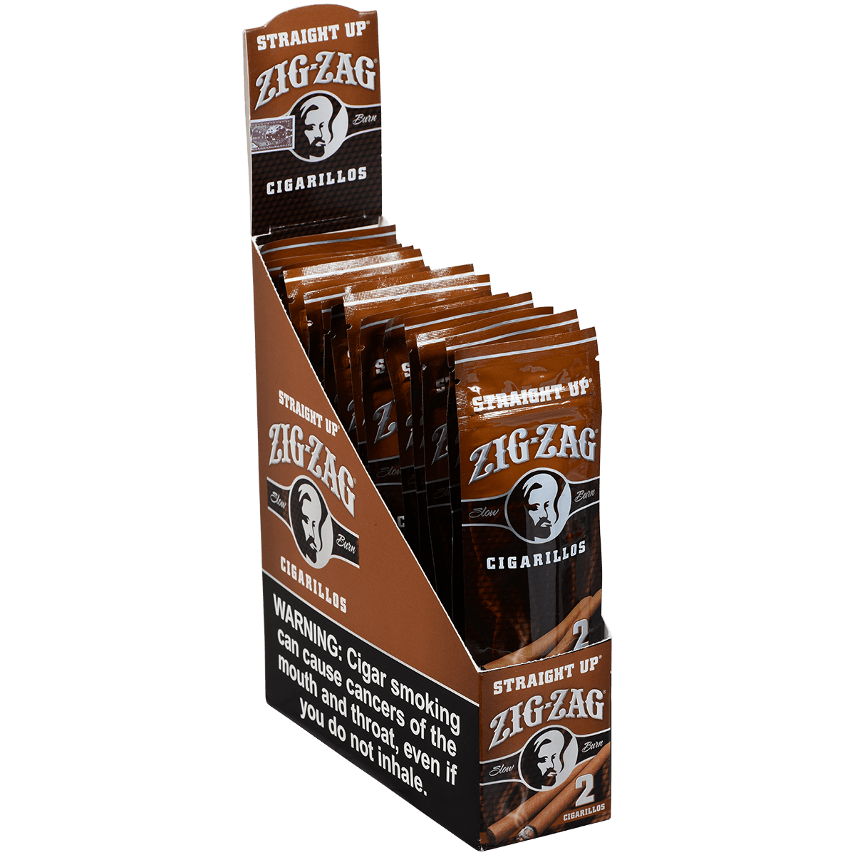 Zig Zag Cigarillos Straight Up 15/2 Ct. Display
