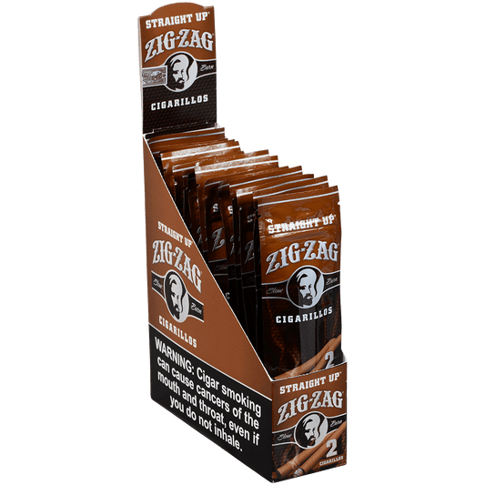 Zig Zag Cigarillos Straight Up 15/2 Ct. Display