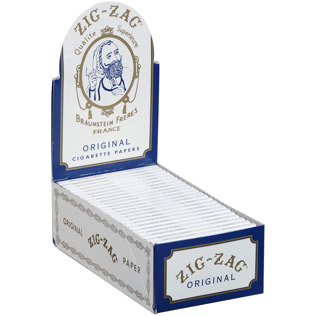 Papers Zig Zag White Original 24/32 Ct. Box