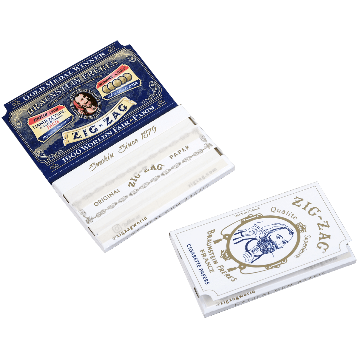 Papers Zig Zag White Original 24/32 Ct. Box