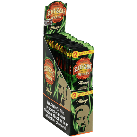 Zig Zag Cigar Wraps Mango 25/2 Pack Carton