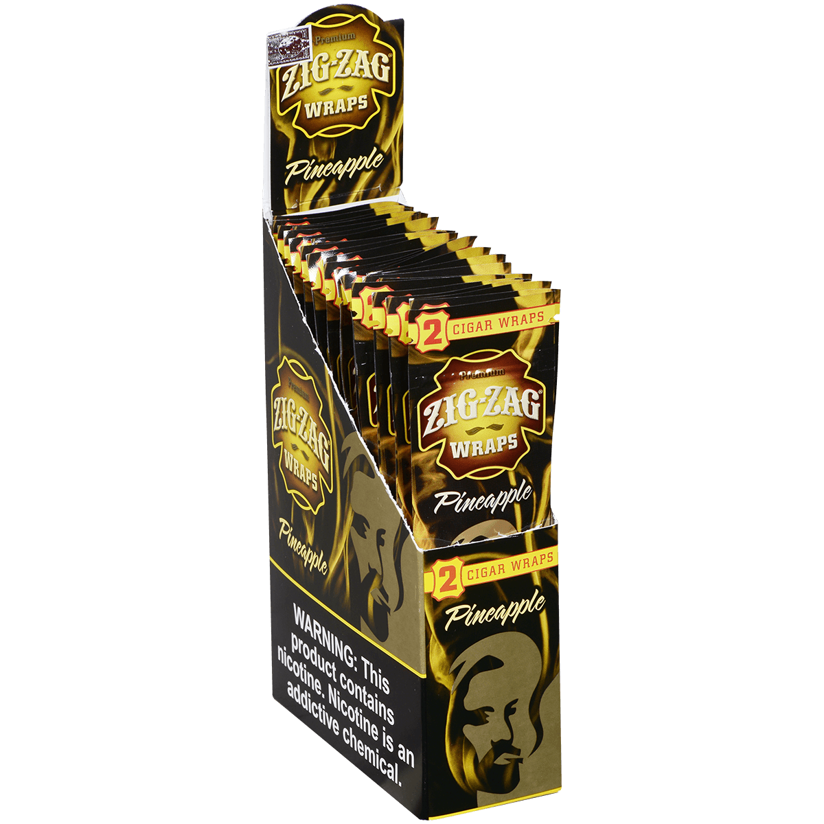 Zig Zag Cigar Wraps Pineapple 25/2 Pack