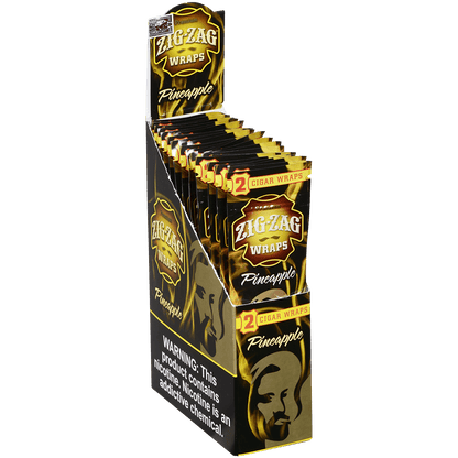 Zig Zag Cigar Wraps Pineapple 25/2 Pack