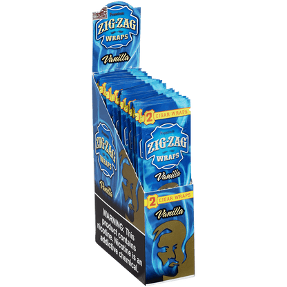 Zig Zag Cigar Wraps Vanilla 25/2 Pack