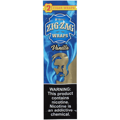 Zig Zag Cigar Wraps Vanilla 25/2 Pack