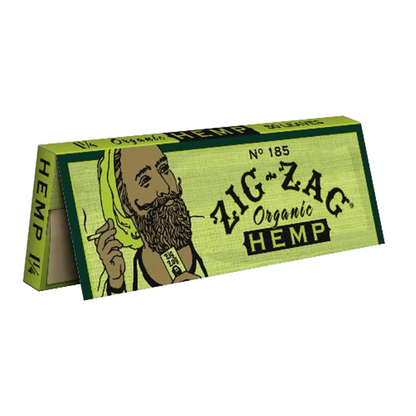 Papers Zig Zag Organic Hemp 1.25 24/32 Ct. Box