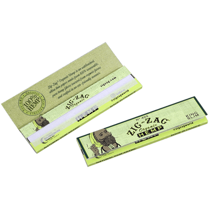 Papers Zig Zag Organic Hemp King Slim 24/32 Ct. Box